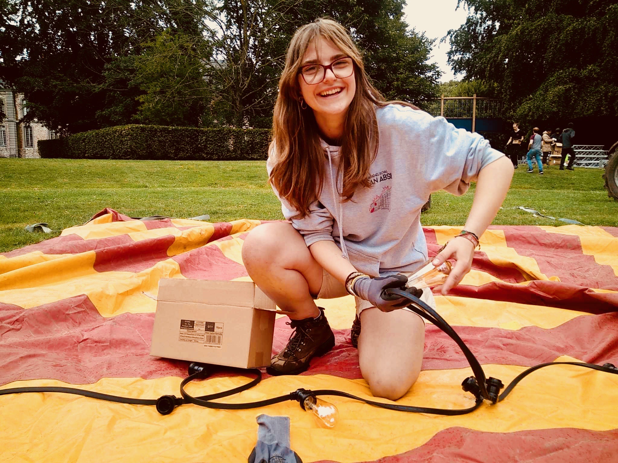 Etre volontaire au Château de Beloeil, spectacle " le tour du monde en 80 jours "