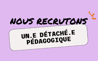 Offre d’emploi – détaché.e pédagogique